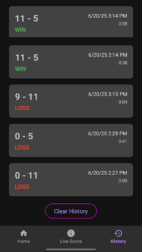PicklePip - WearOS Pickleball screenshot