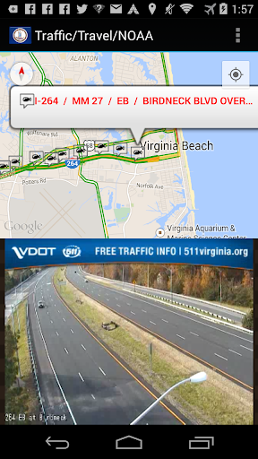 Virginia Traffic Cameras Screen 2