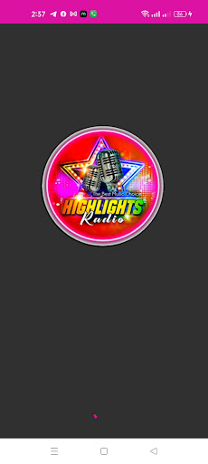Android application HIGHLIGHTS RADIO screenshort