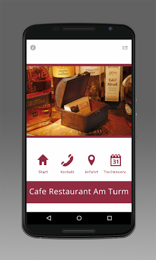 Android application Cafe Restaurant Am Turm screenshort