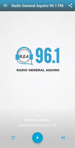 Radio General Aquino 96.1 FM Screen 2