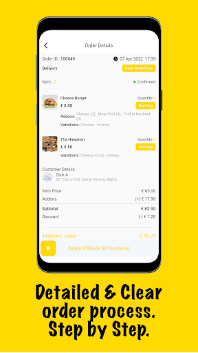 Primo Restaurant Screen 3