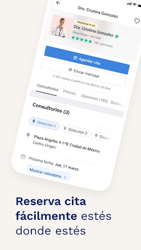 Doctoralia: pide citas médicas Screen 2