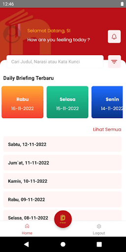 Dbrief Screen 2