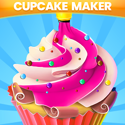 သင်္ကေတပုံ Cupcake Maker Baking Games