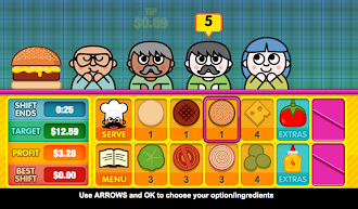 Game screenshot Cooking Chaos Burger Bar TV apk download
