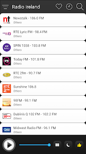 Ireland Radio FM AM Music
