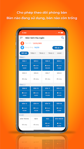 Android application VMENU screenshort