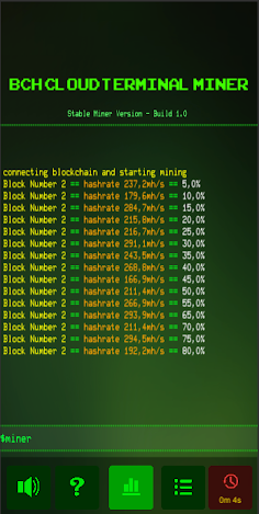 BCH TERMINAL CLOUD MINER - Screenshot 3