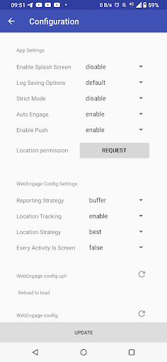 Webengage Myapp Screen 3