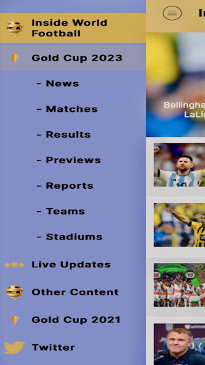Inside world football online