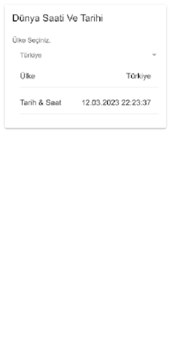 Dünya Saati Ve Tarihi Screen 2