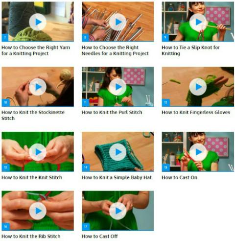How to Knit (Guide) Screen 2