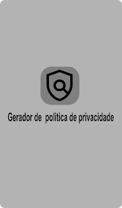 Criar politica de privacidade