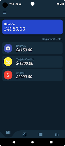 Android application Dinerito screenshort