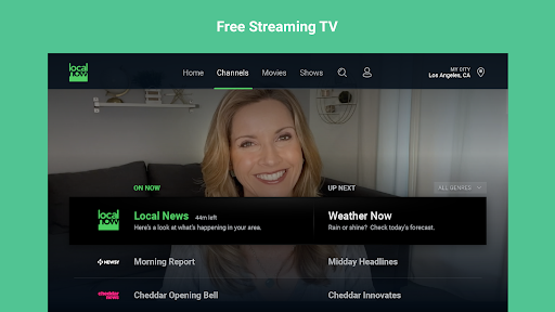 Screenshot of Local Now: News, Movies & TV