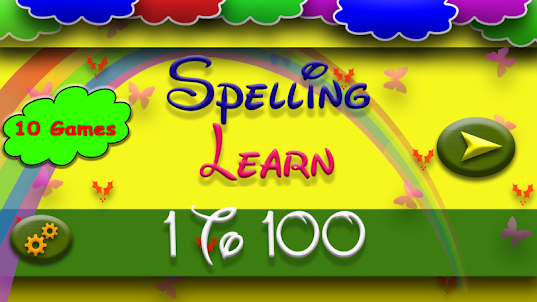 1 to 100 number spelling learn