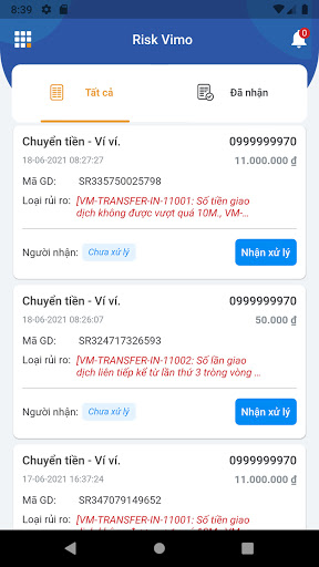 NextRisk Screen 3