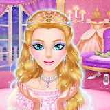 Cindrella Salon Dress up Game For Girls icon