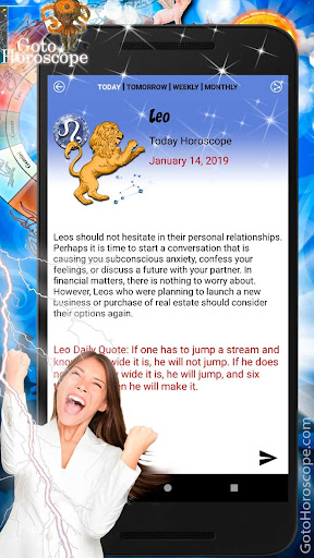 Leo Daily Horoscope 2024 Screen 2