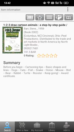 Insignia Software Library App Screen 3