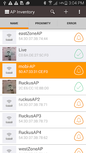 Ruckus SWIPE Screen 3