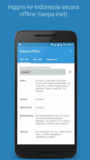 Kamus offline lengkap Screenshot