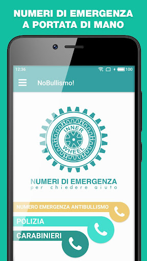 Android application NoBullismo! screenshort