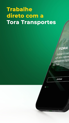 Android application Tora: Fretes e Cargas screenshort