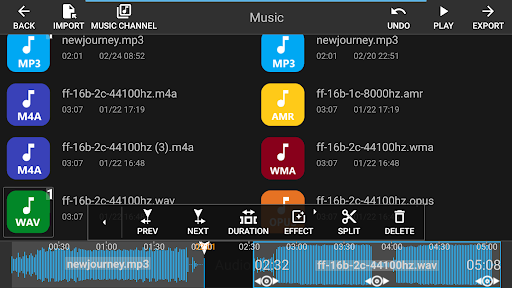 Android application Mp3 Converter screenshort