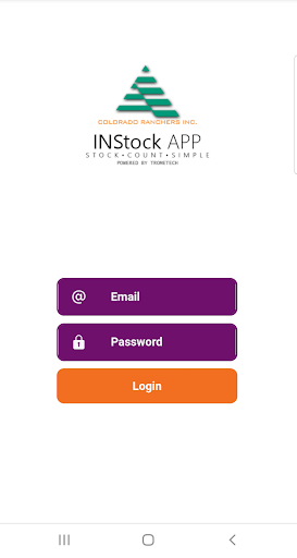 Android application CRI INStockApp screenshort