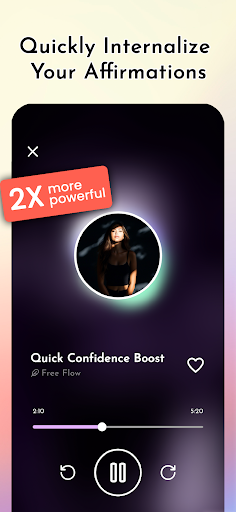 Screenshot of Hypnotica: Listen Affirmations