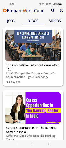 PrepareNext - Most Trusted Job Screen 2