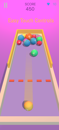 3D Ball Pop 2048 Screen 2