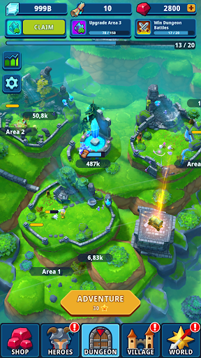 Idle Dungeon Manager - PvP RPG - Role Playing - games
