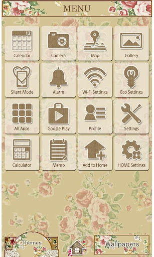 Flower Theme British Tea Rose Screen 3