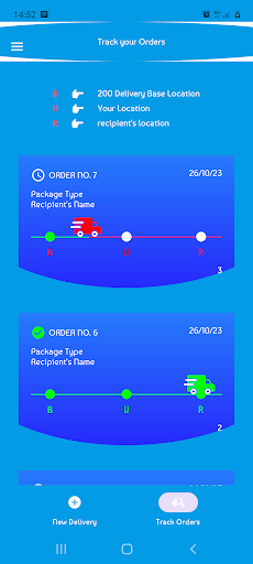 Android application 200 Delivery: Ethiopia screenshort