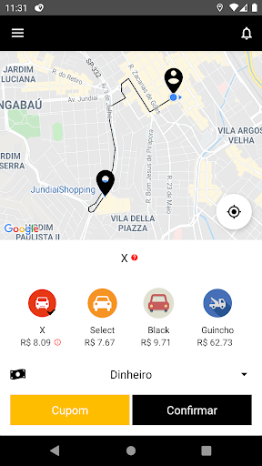 Android application SEU CARRO screenshort