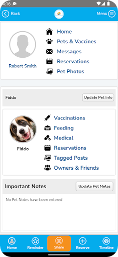 Android application Navarre Beach Pet Retreat screenshort