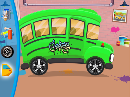 Bus Wash Salon - Repair Game