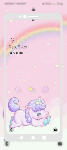 Android application Rainbow Wallpapers screenshort
