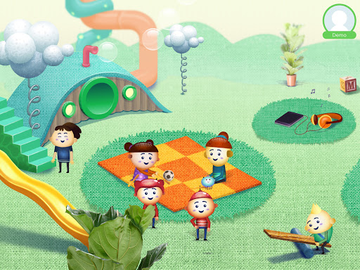 Android application Polyglots: Playroom screenshort