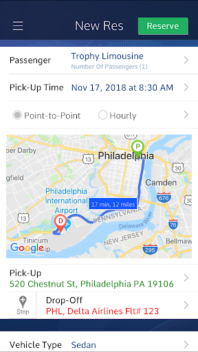 Trophy Limo Screen 2