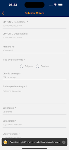 SpeedWork Transportes Screen 3