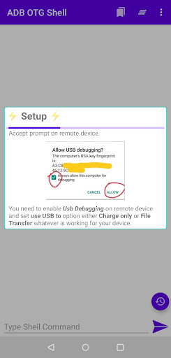 ADB OTG - Shell Screen 2