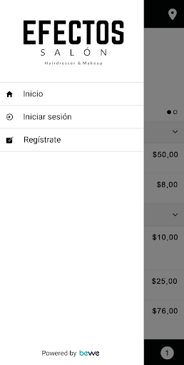 EFECTOS Salon Screen 2