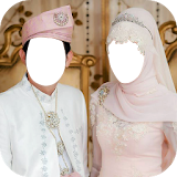Hijab Wedding Couple icon