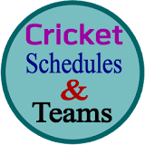 Cricket Schedules and Teams icon