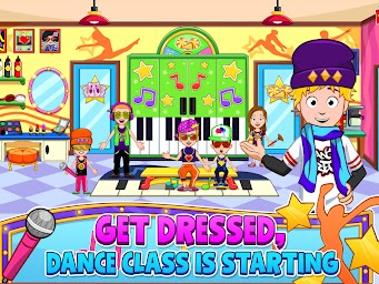 My Town: Dance School Fun Game