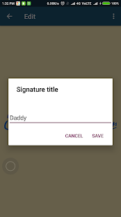 Signature Creator Screenshot